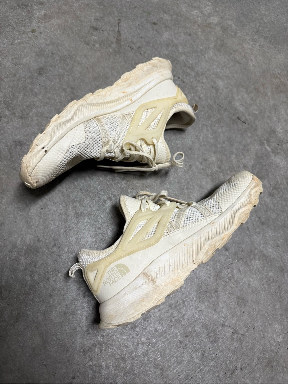 TNF - Oxeye Hiking Shoes White Dune Size 8